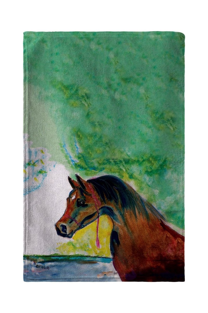 Betsy Drake Prize Horse Beach Towel